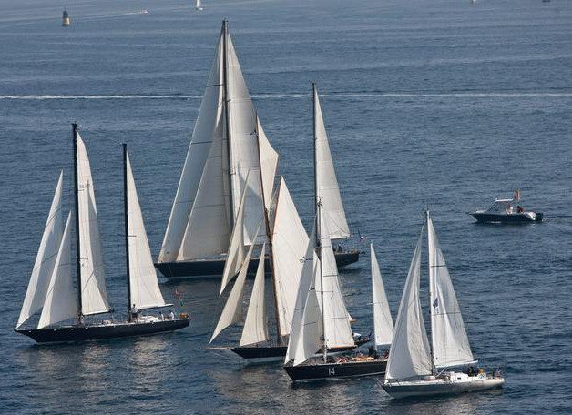 La flotte des Pen Duick : Pen Duick I, II, III, V et VI ©Gilles Martin-Raget